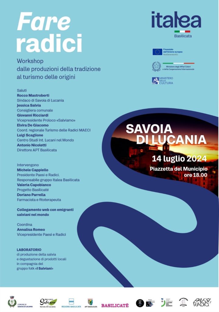 Roots Tourism: In Savoia di Lucania fourth workshop of the 