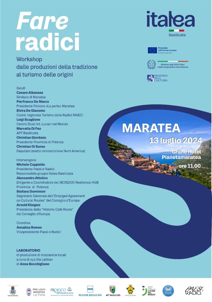 In Maratea, the Fare Radici workshop and the La Perla Award.