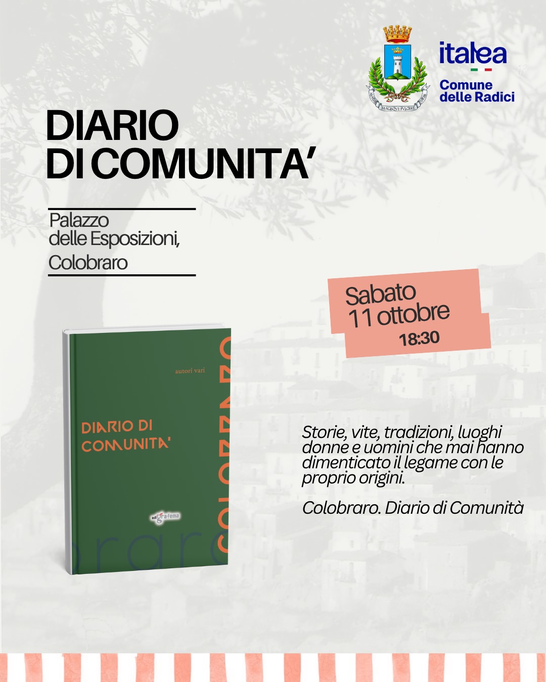 Colobraro presenta “Diario di Comunità”